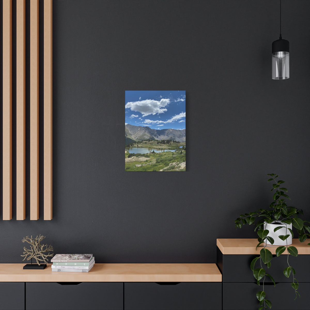 Mountain Lake Canvas