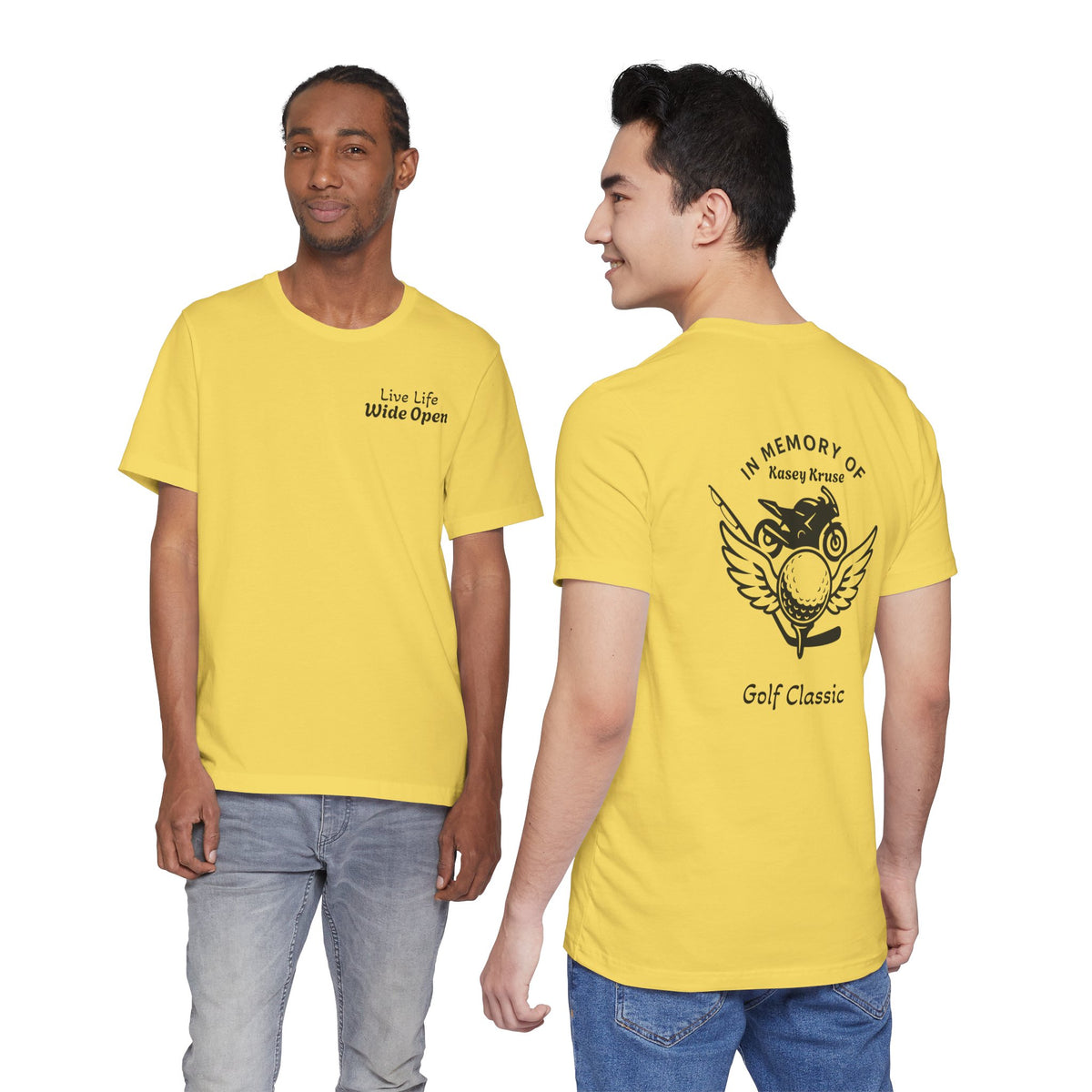 Original Live Life Wide Open Tee