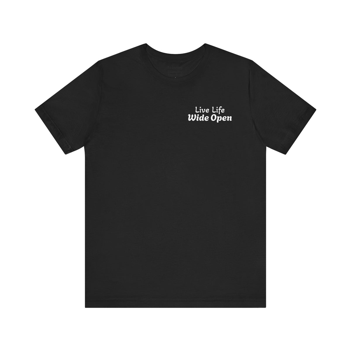 Live Life Wide Open Memorial Golf Tee