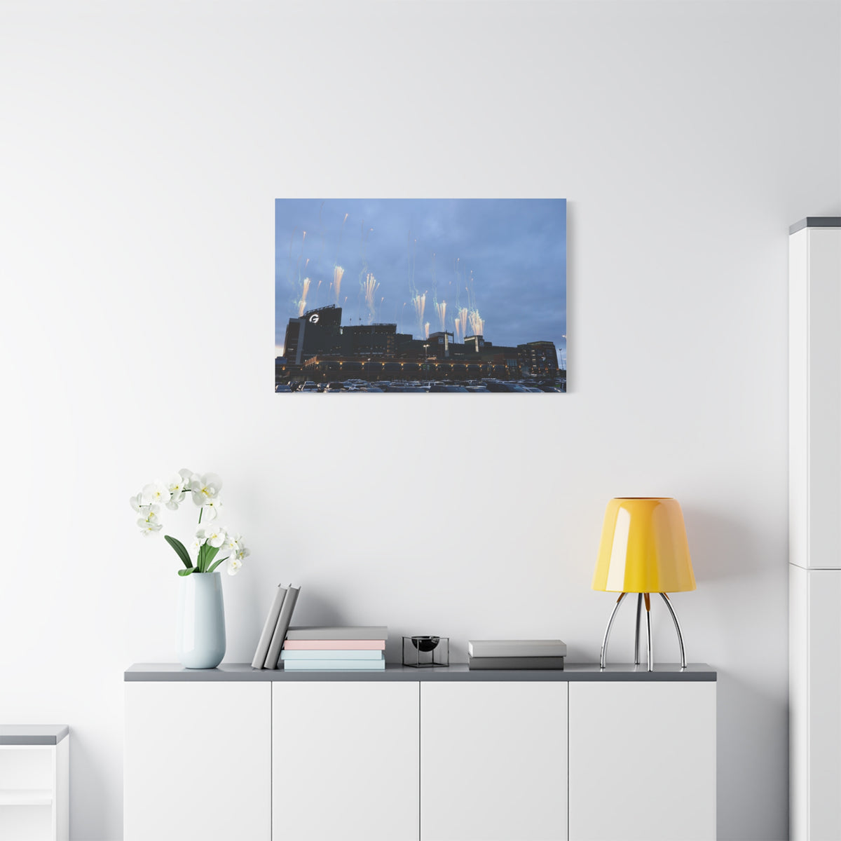 Lambeau Firework Print