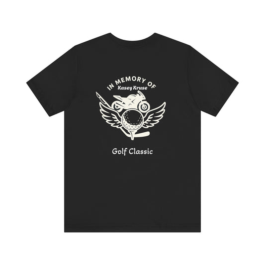 Live Life Wide Open Memorial Golf Tee