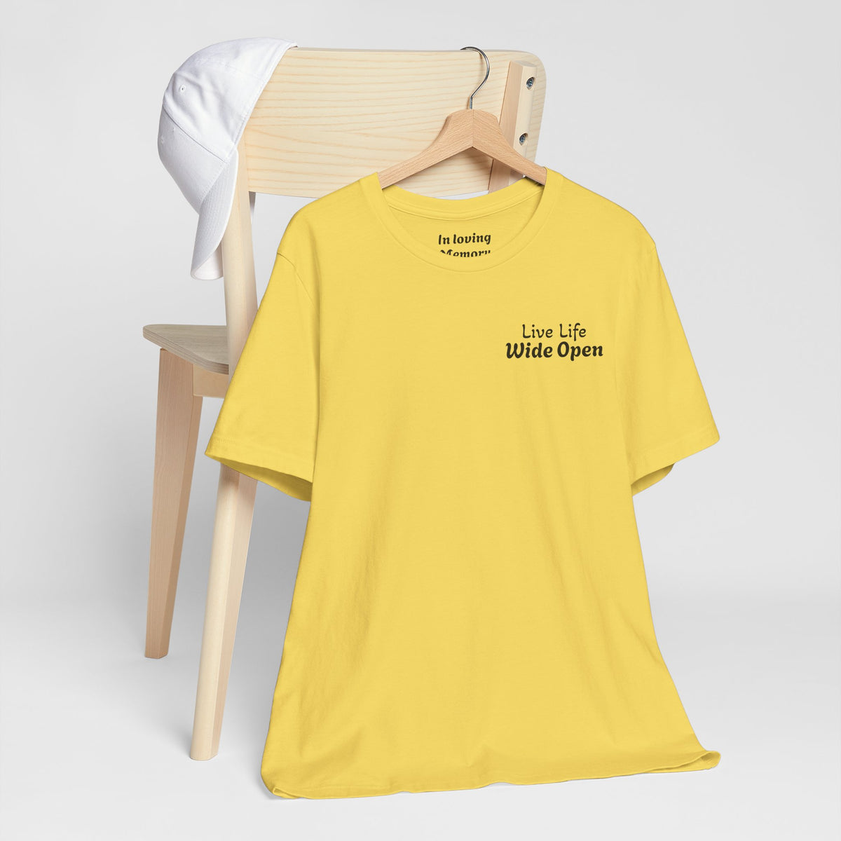 Original Live Life Wide Open Tee