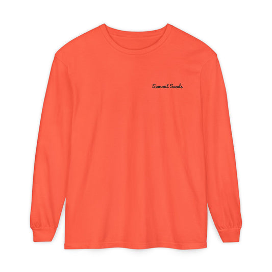 Sunset Sands Mountain Graphic Long Sleeve T-Shirt