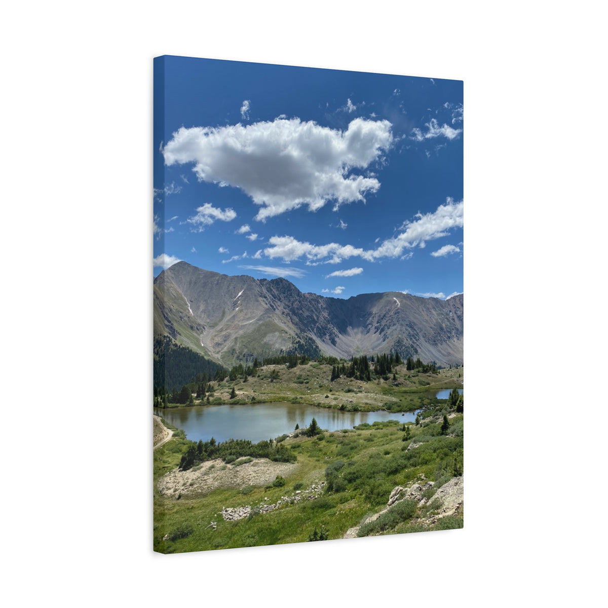 Mountain Lake Canvas