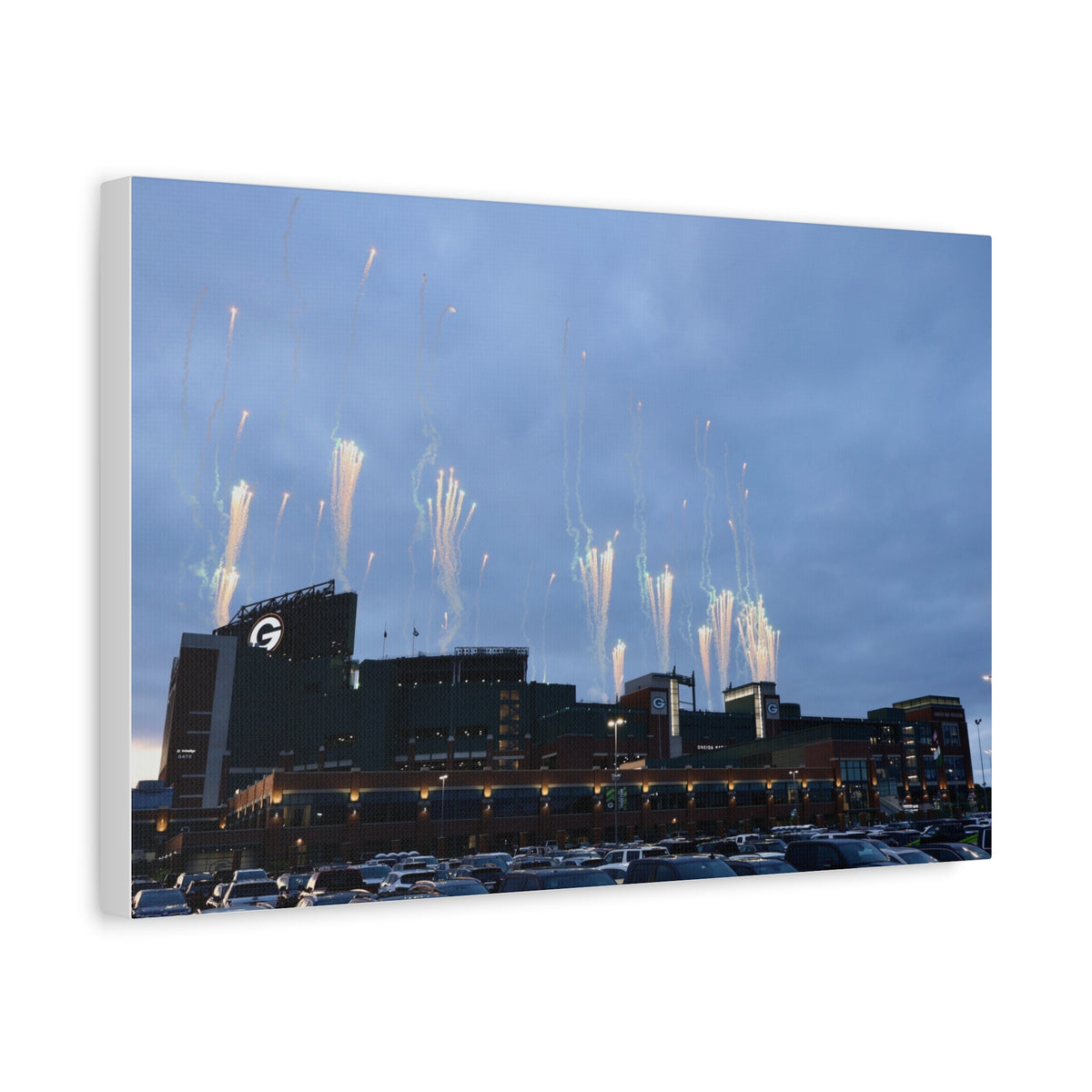 Lambeau Firework Print