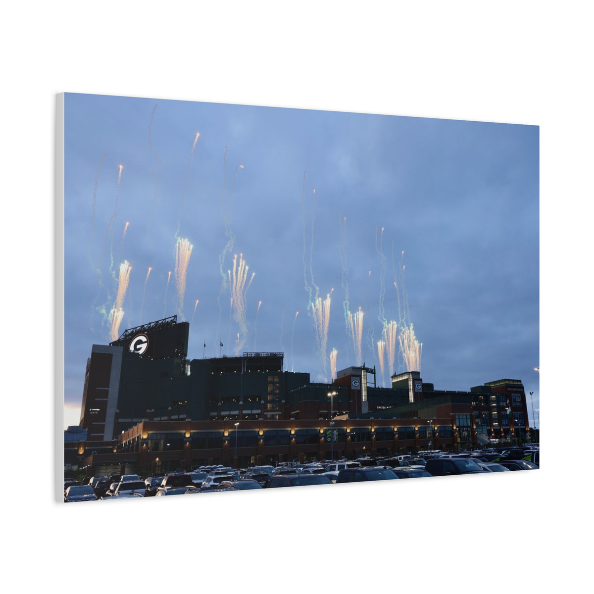 Lambeau Firework Print