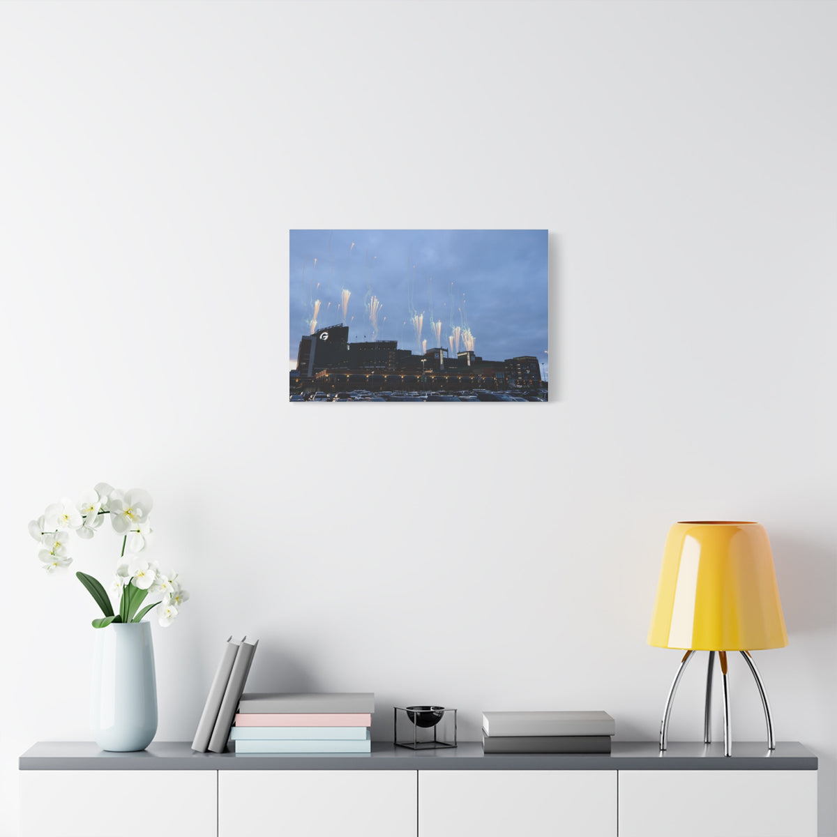 Lambeau Firework Print