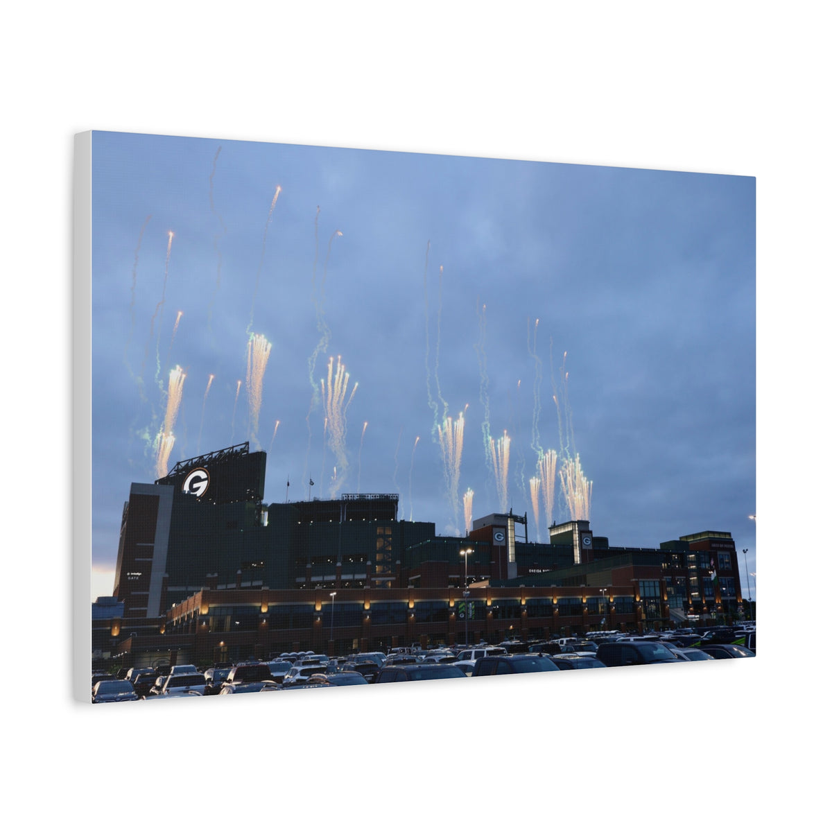 Lambeau Firework Print