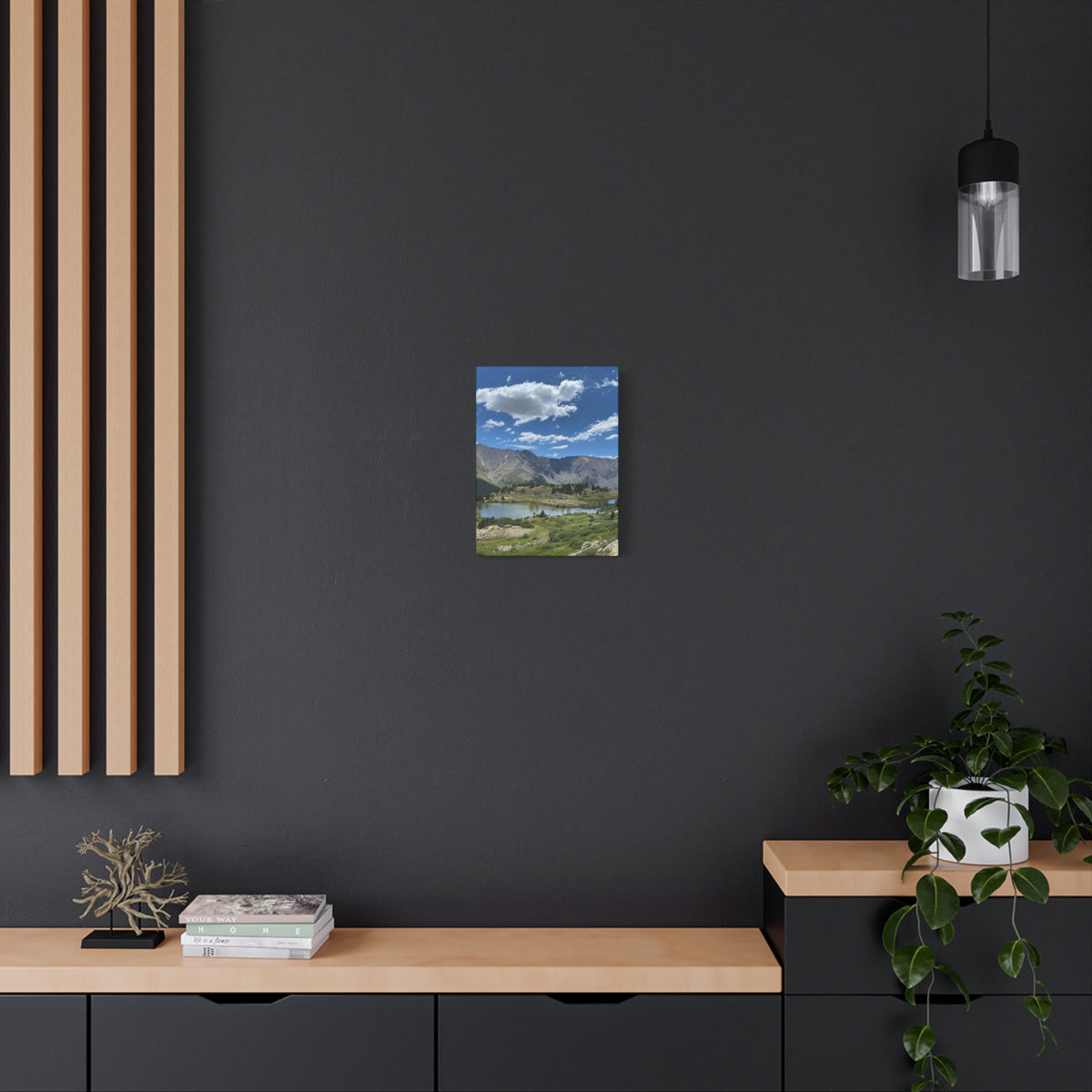 Mountain Lake Canvas