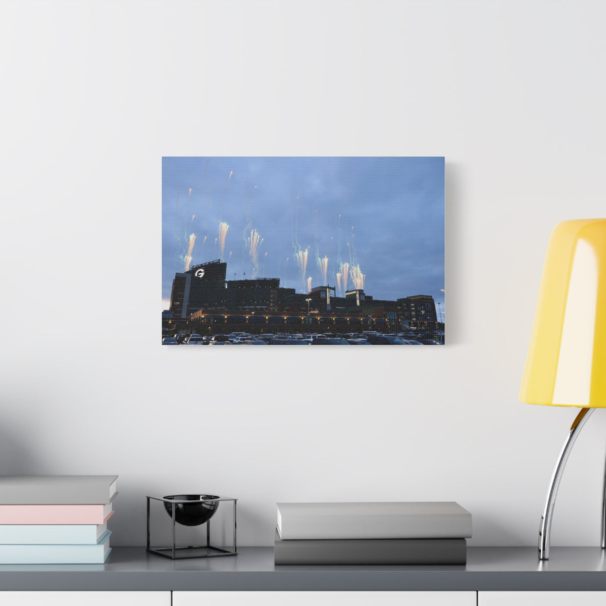 Lambeau Firework Print