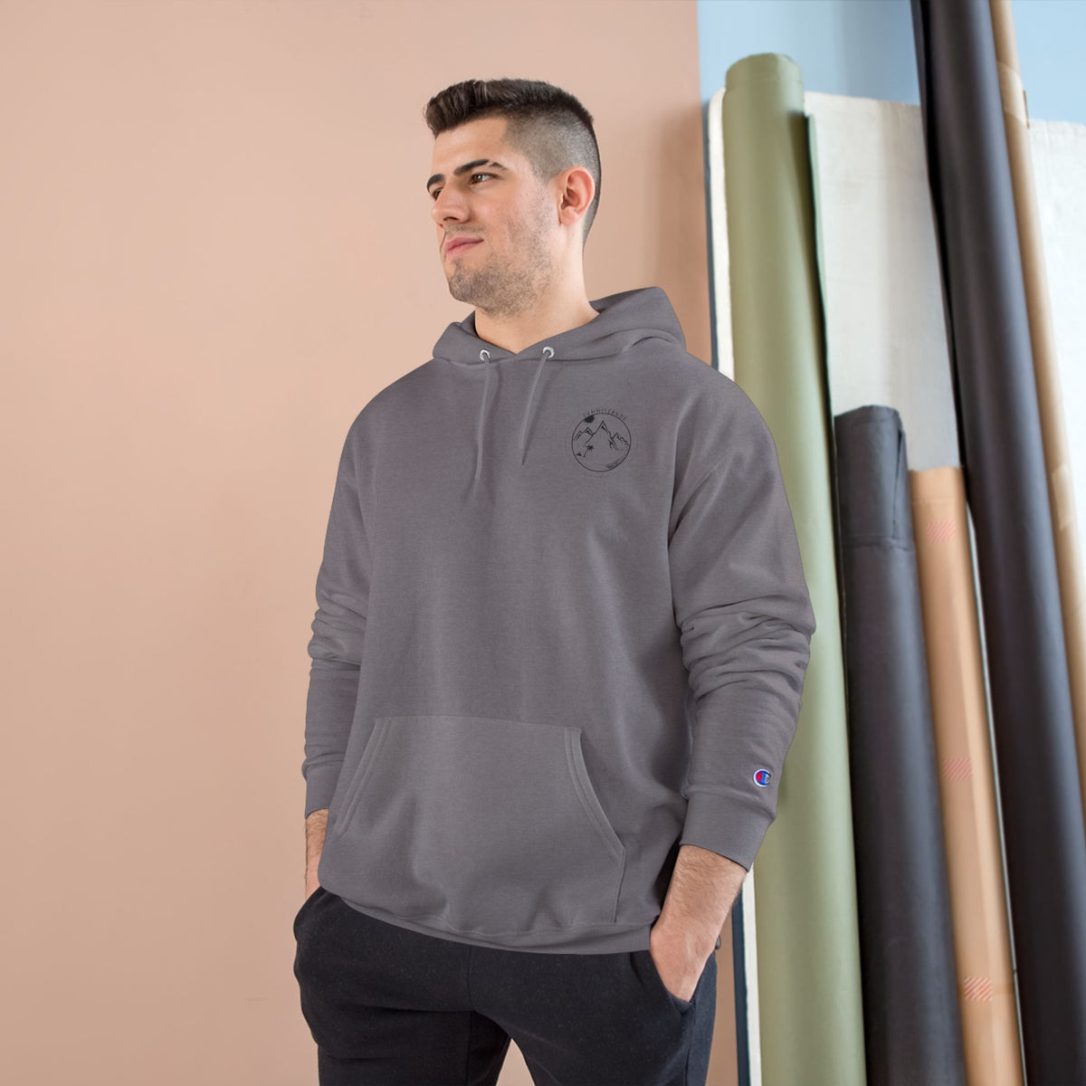 Mountain Adventure Champion Hoodie