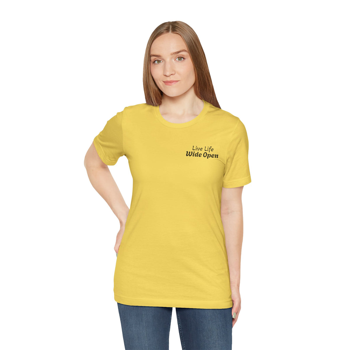 Original Live Life Wide Open Tee