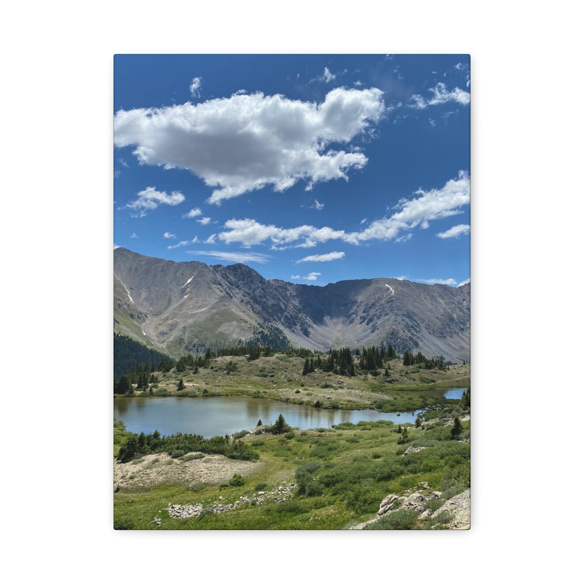 Mountain Lake Canvas