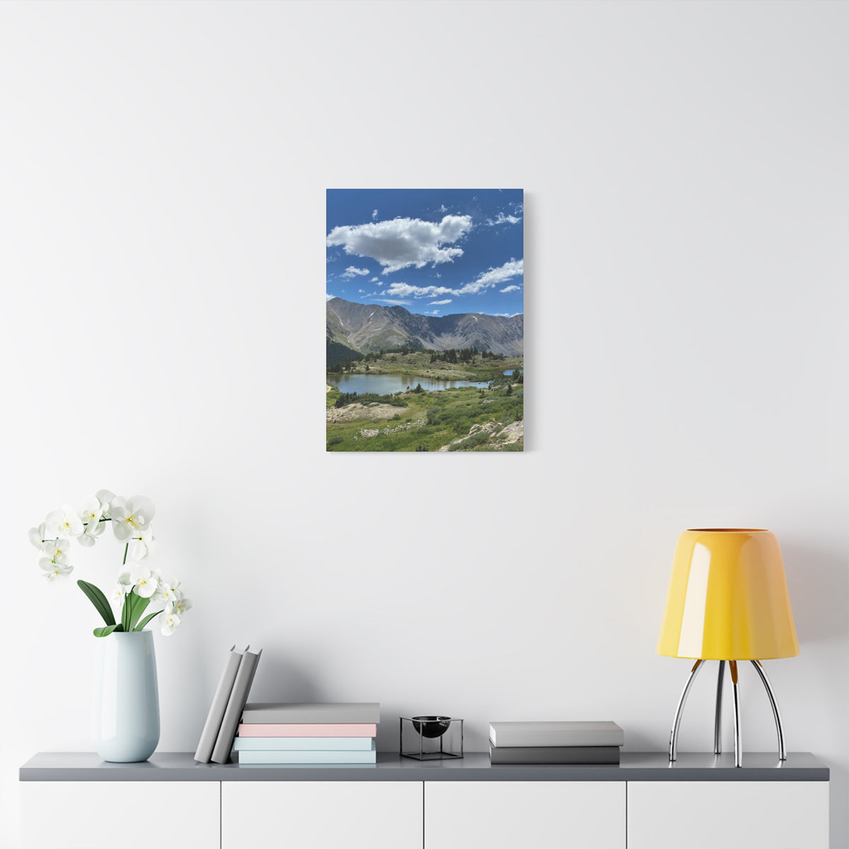 Mountain Lake Canvas