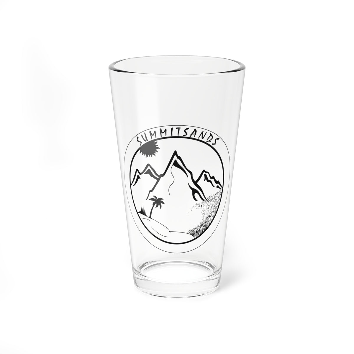 Mountain Adventure Mixing Glass