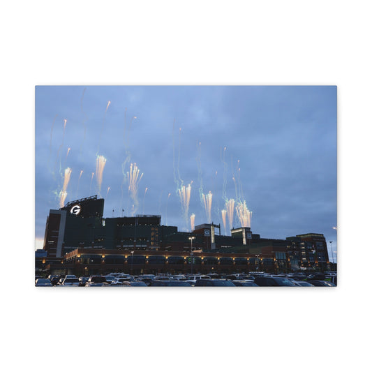 Lambeau Firework Print